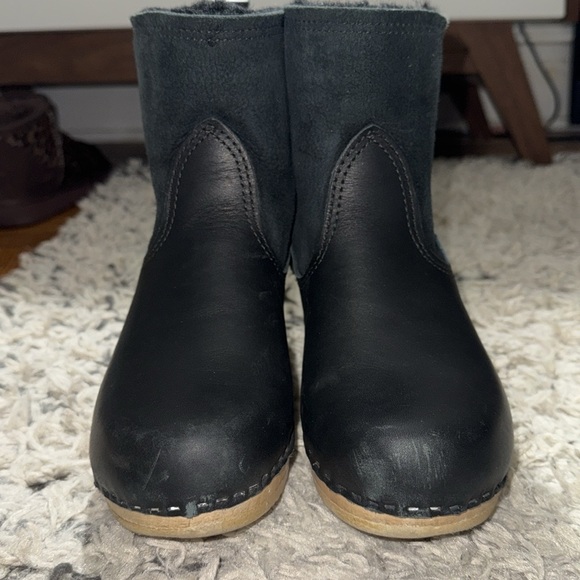 NO.6 5" Shearling Clog Boot in Black Suede size 39 (US 7.5) - Picture 13 of 13